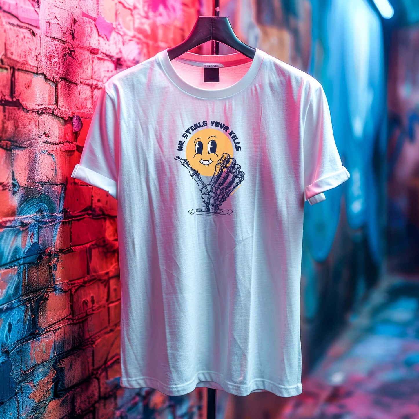 Mr Steals Your Kills Bella Canvas Unisex Tee 3001CVC