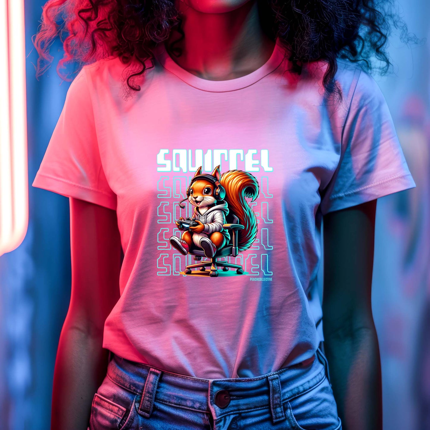 Squirrel Bella Canvas Unisex Tee 3001CVC