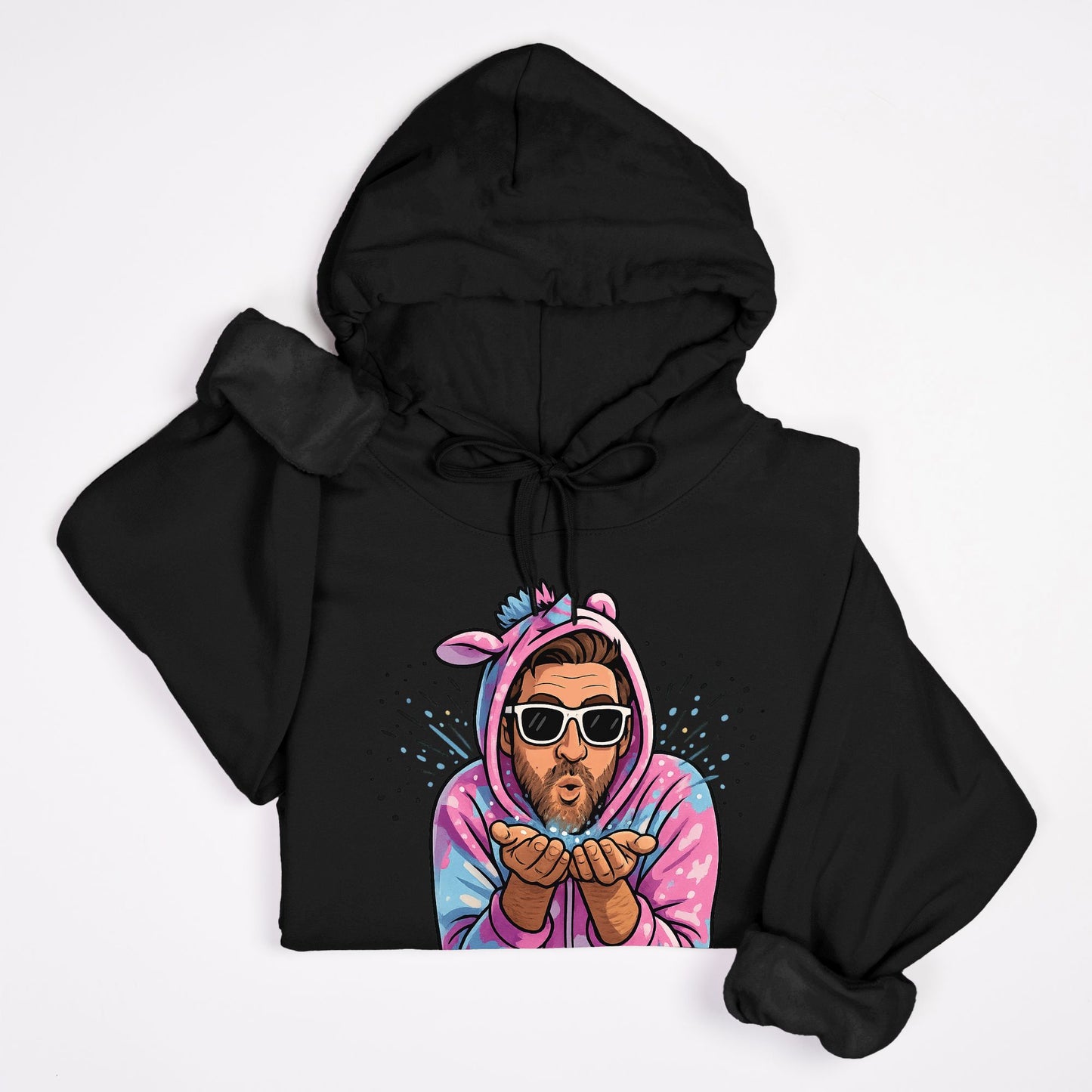 Only Horns Unisex Hooded Sweatshirt Gildan 18500