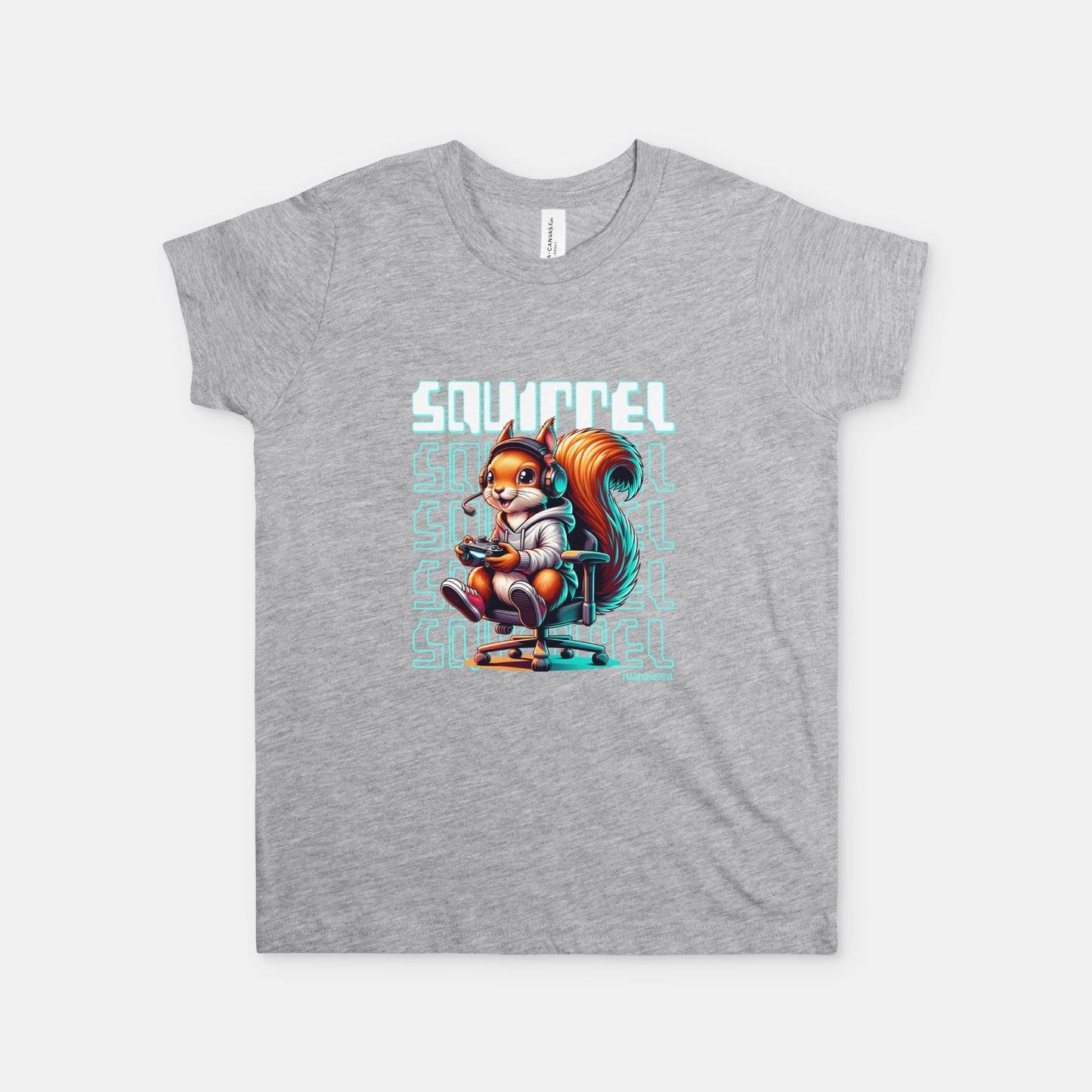 Squirrel Bella Canvas Youth Unisex Jersey Short Sleeve Tee 3001Y