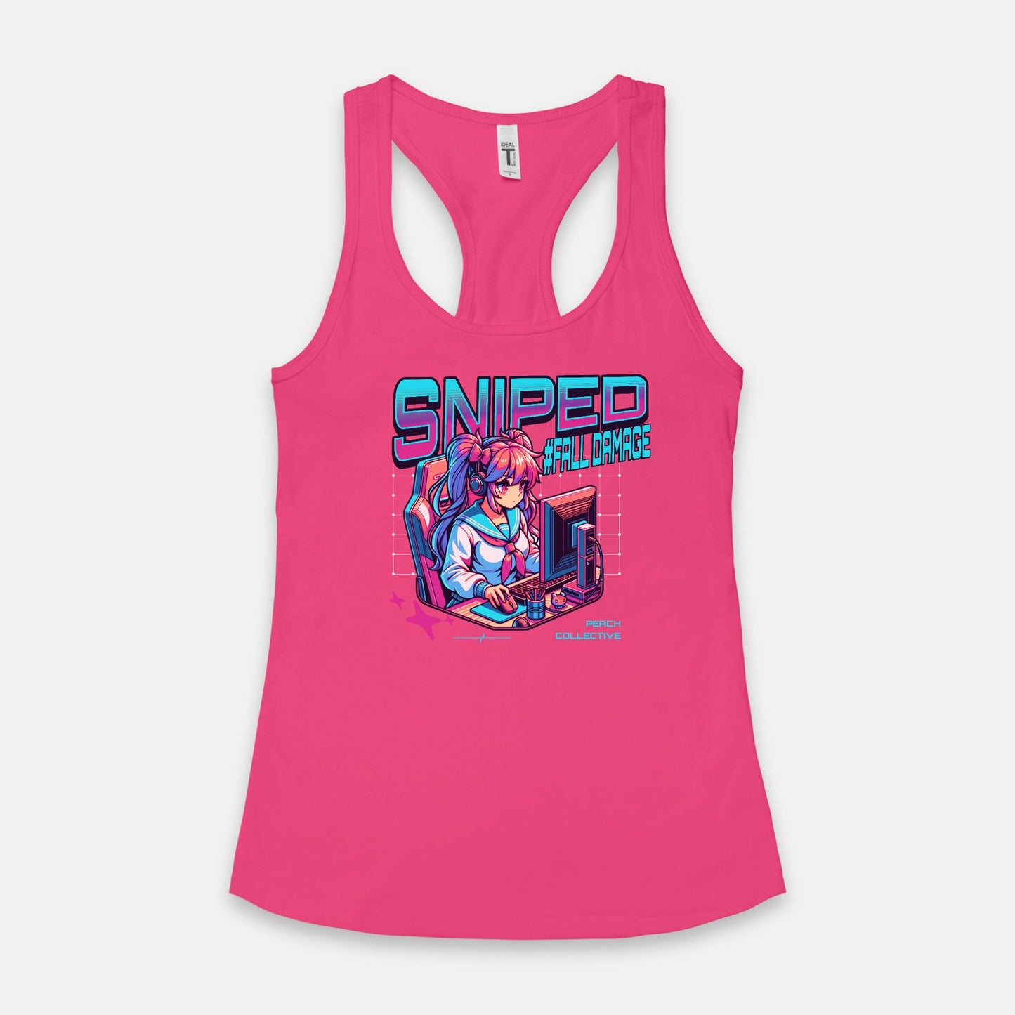 Sniped Women's Racerback Tank Next Level 1533