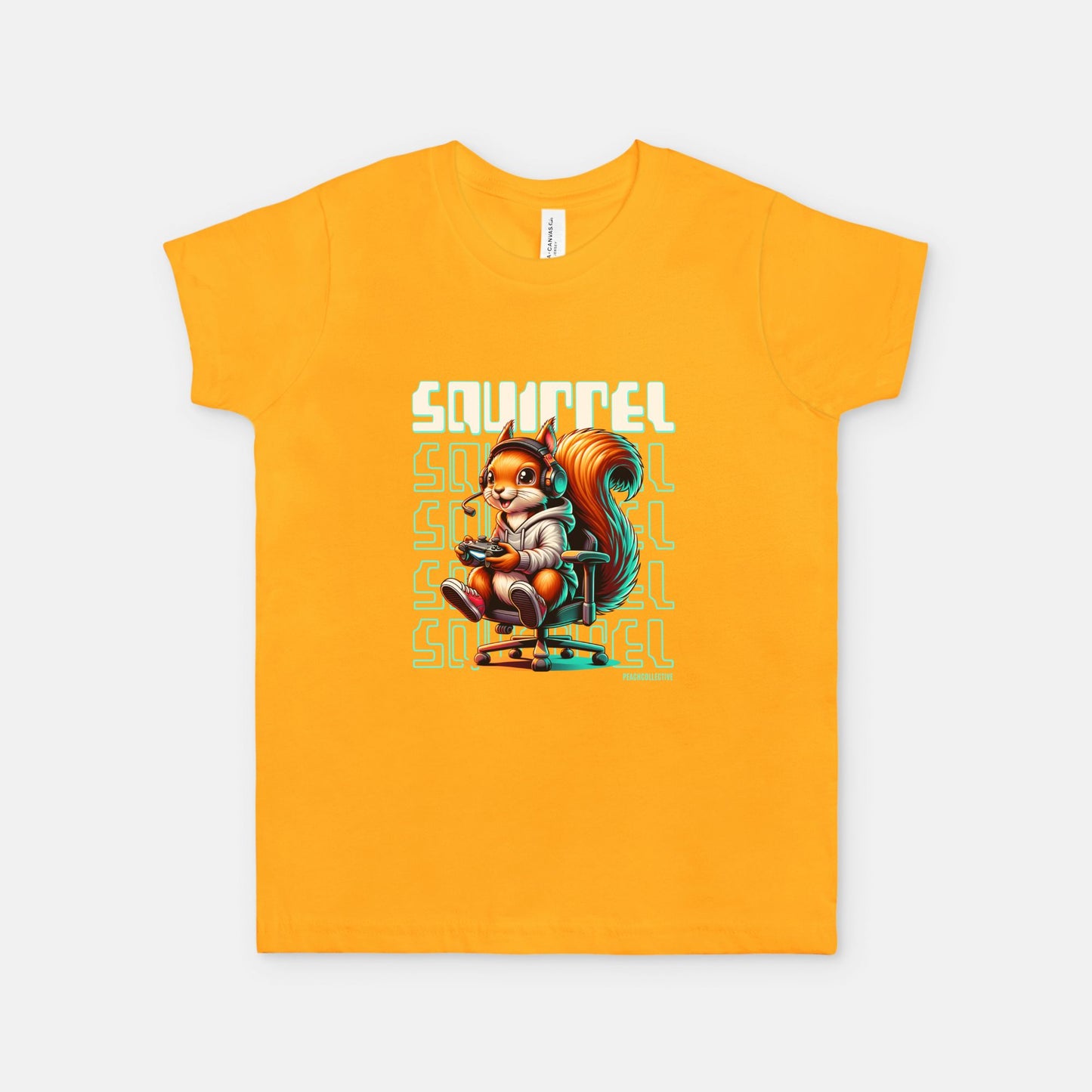 Squirrel Bella Canvas Youth Unisex Jersey Short Sleeve Tee 3001Y