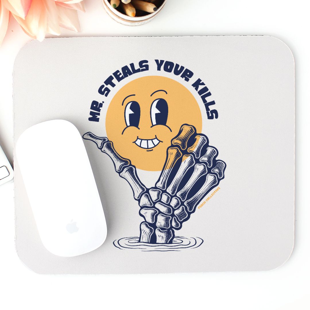 Mr Steals Your Kills Mouse Pad (Rectangle)