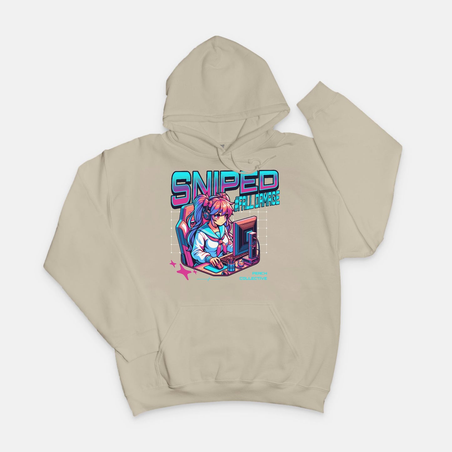 Sniped Unisex Hooded Sweatshirt Gildan 18500