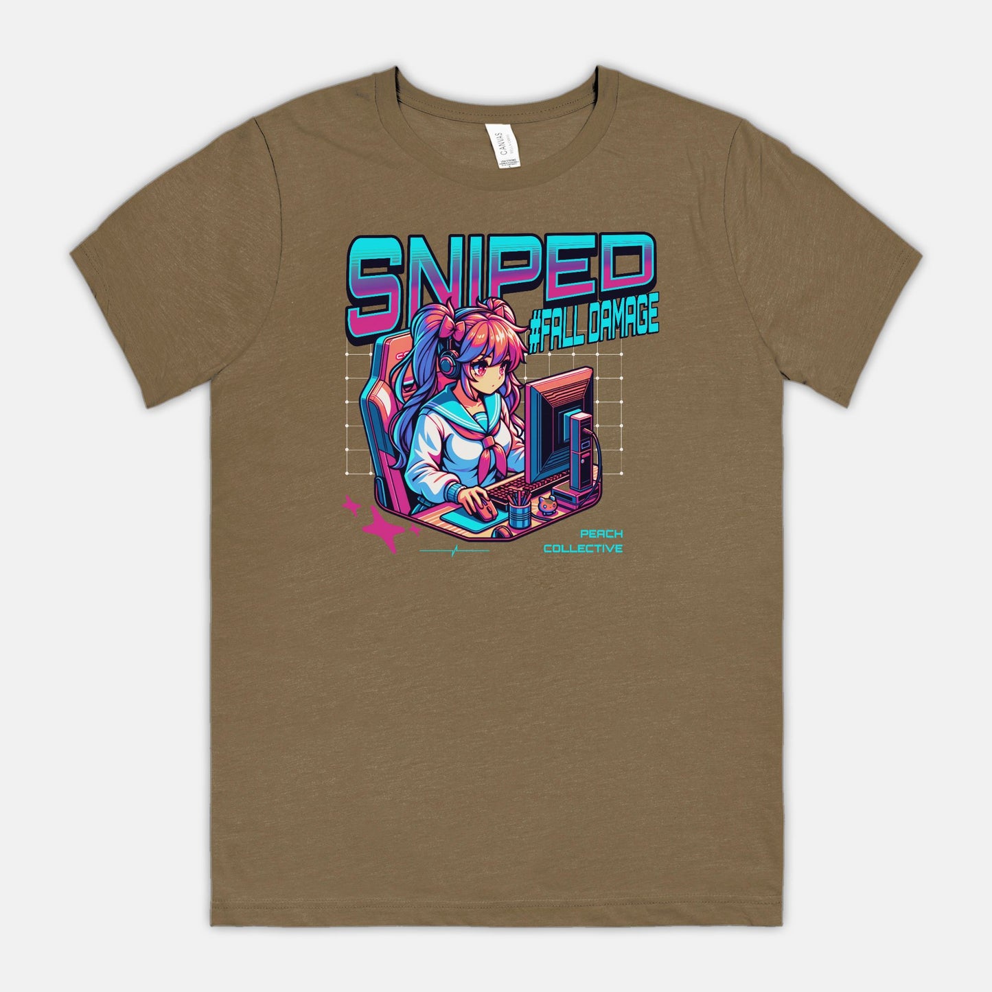 Sniped Bella Canvas Unisex Tee 3001CVC