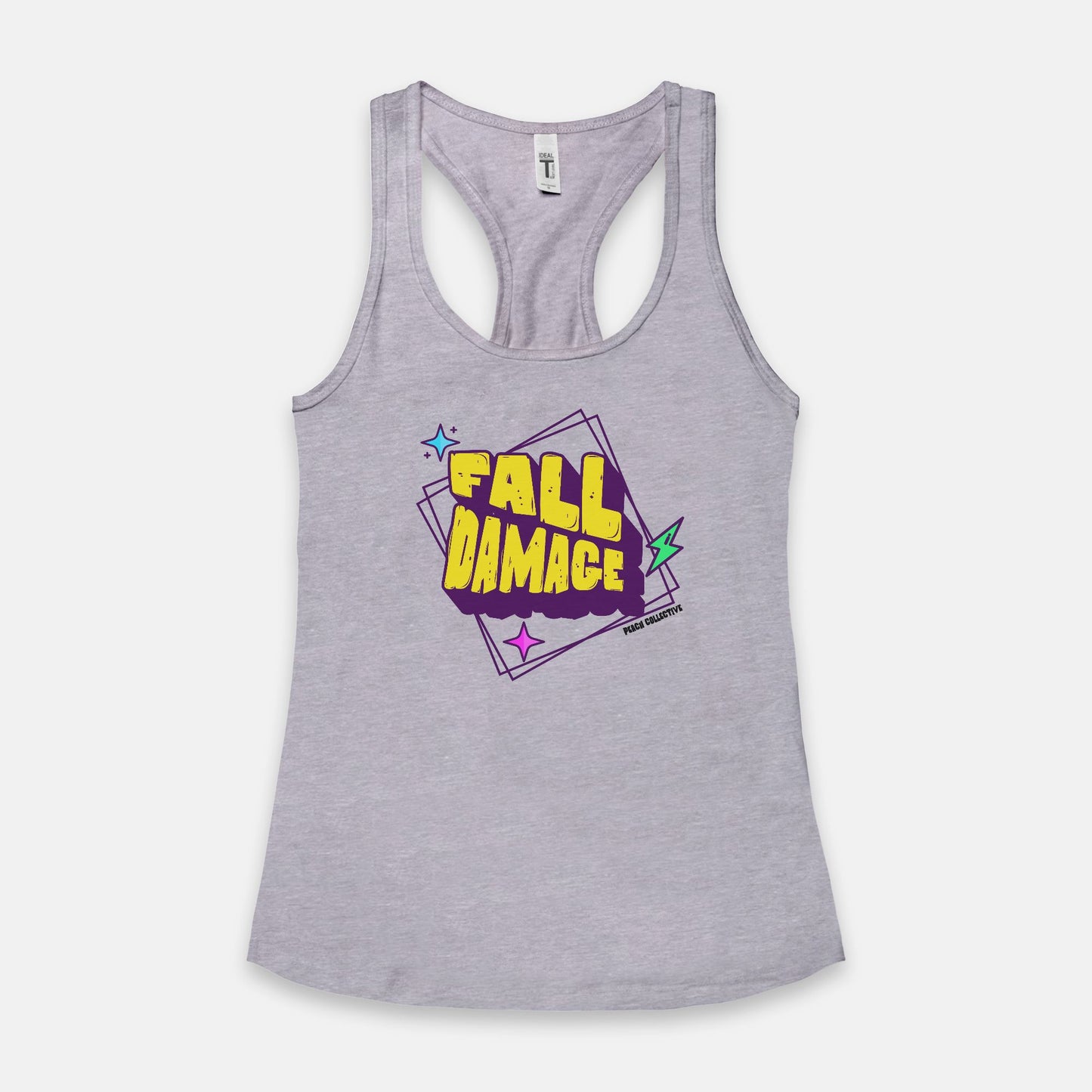 Fall Damage Women's Racerback Tank Next Level 1533