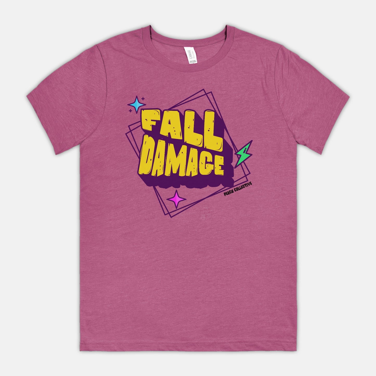 Fall Damage Bella Canvas Unisex Tee 3001CVC