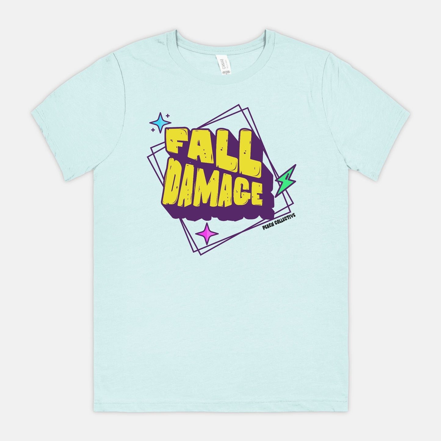 Fall Damage Bella Canvas Unisex Tee 3001CVC