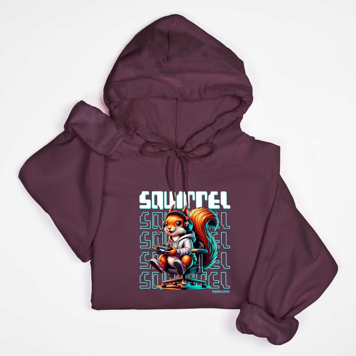 Squirrel Unisex Hooded Sweatshirt Gildan 18500