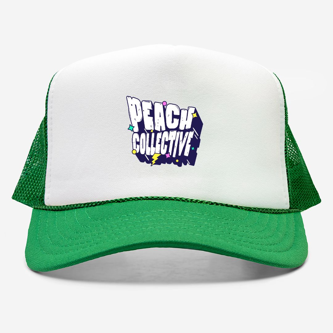Retro Peach Collective Foam Trucker Hat Otto 39-165