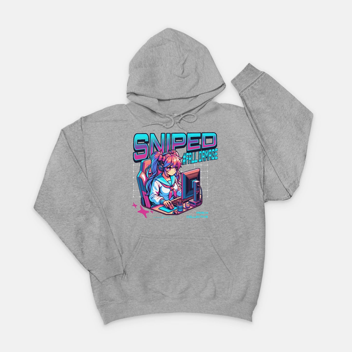 Sniped Unisex Hooded Sweatshirt Gildan 18500