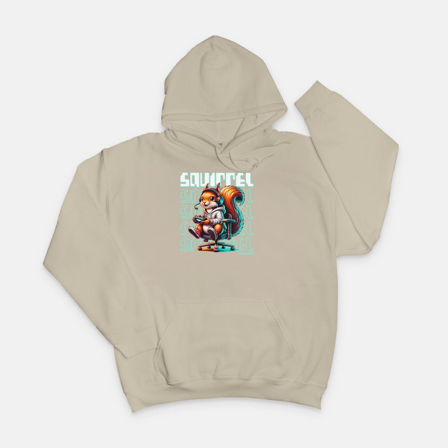 Squirrel Unisex Hooded Sweatshirt Gildan 18500
