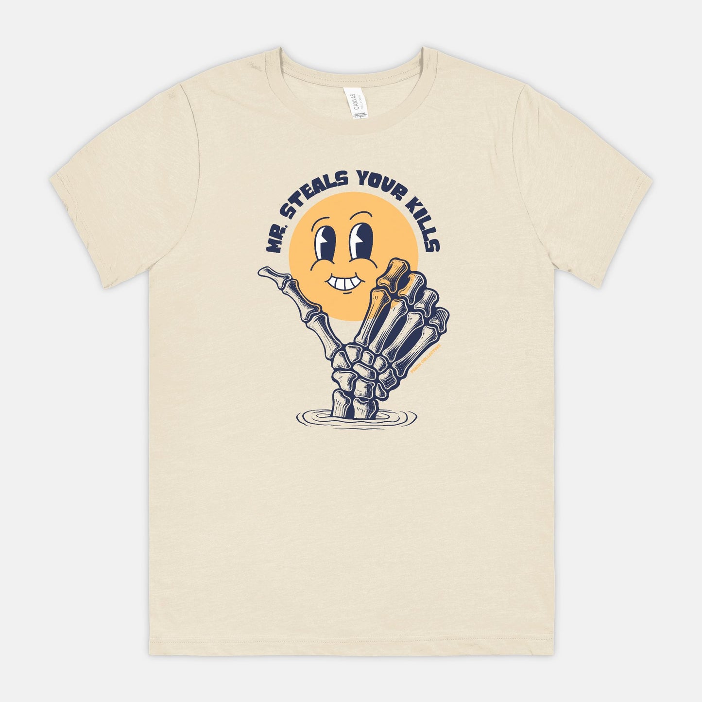 Mr Steals Your Kills Bella Canvas Unisex Tee 3001CVC