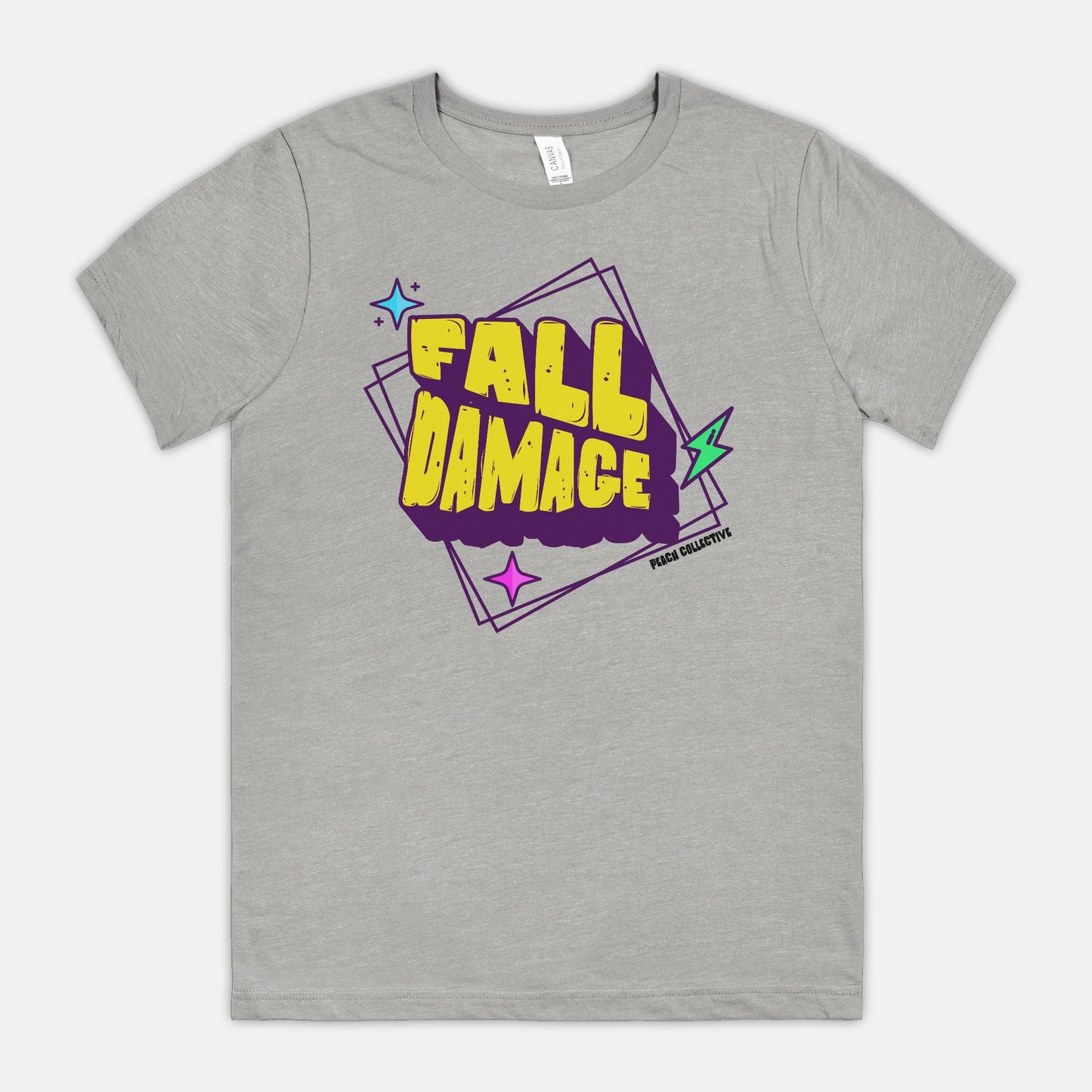 Fall Damage Bella Canvas Unisex Tee 3001CVC