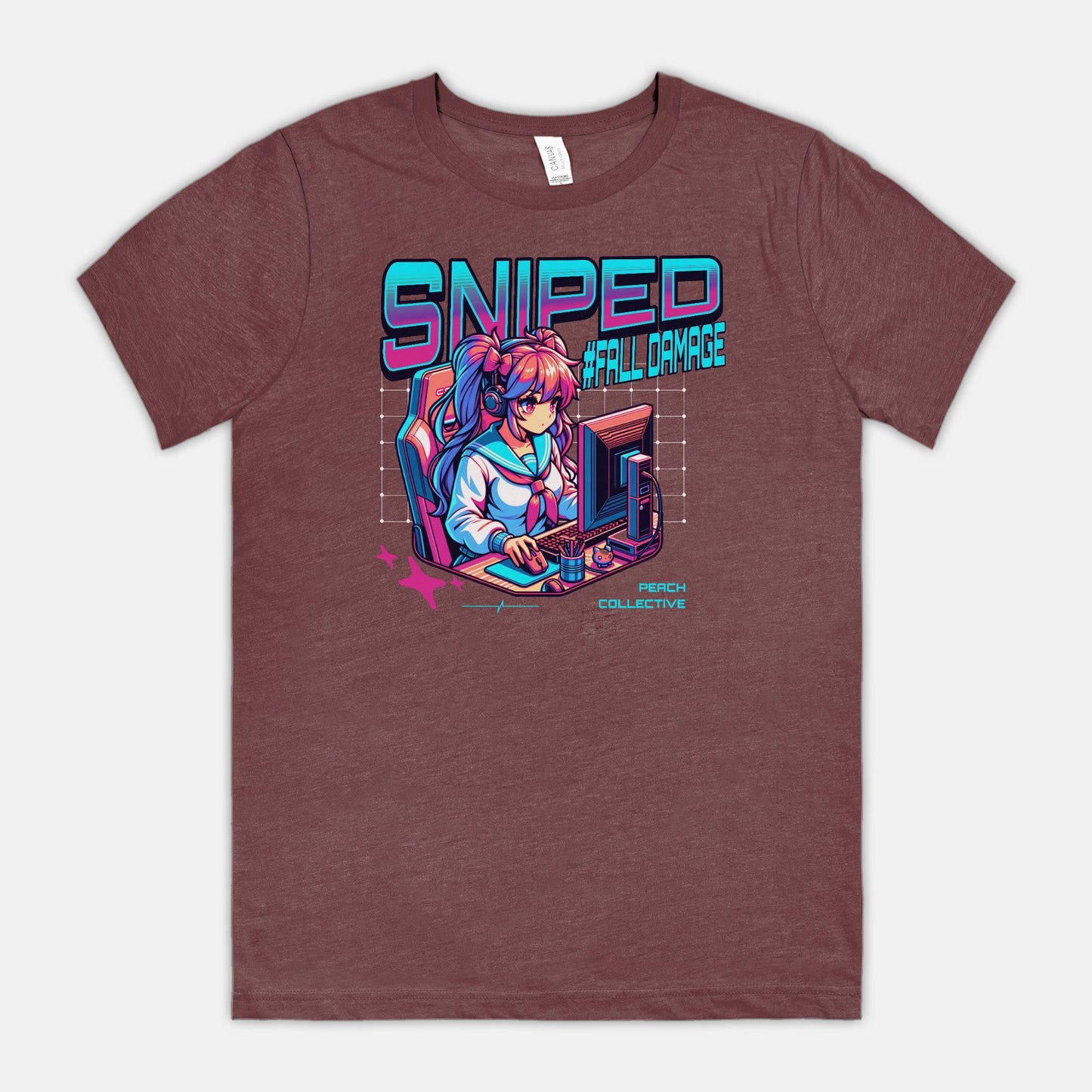 Sniped Bella Canvas Unisex Tee 3001CVC