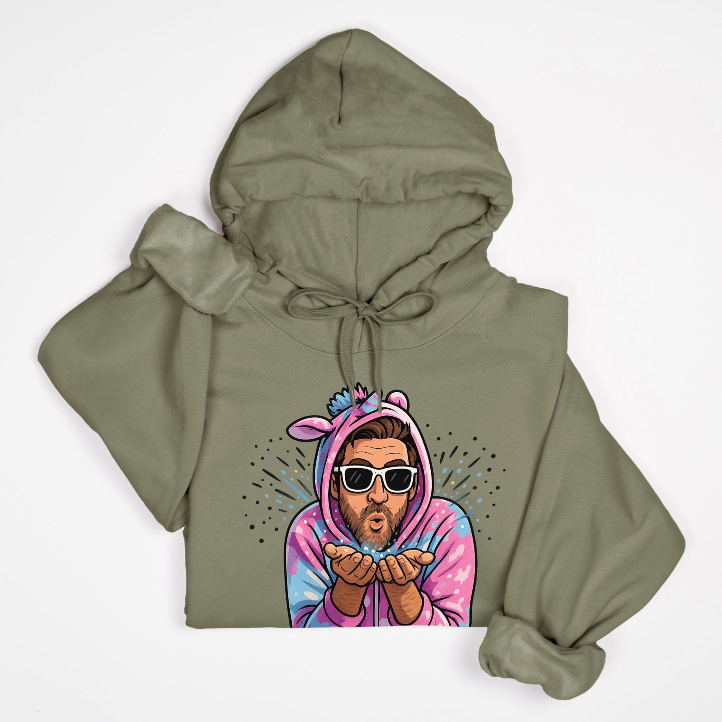 Only Horns Unisex Hooded Sweatshirt Gildan 18500