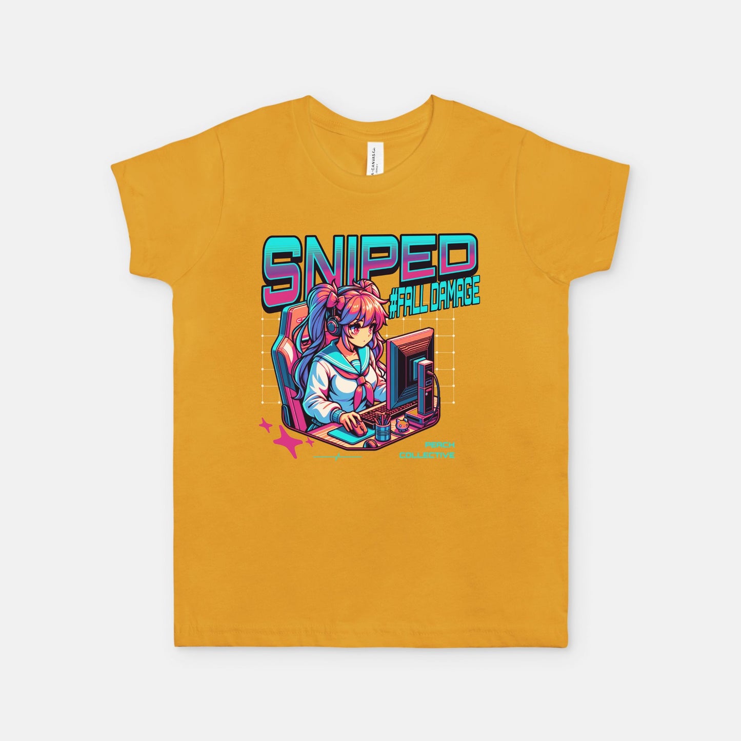 Sniped Bella Canvas Youth Unisex Jersey Short Sleeve Tee 3001Y