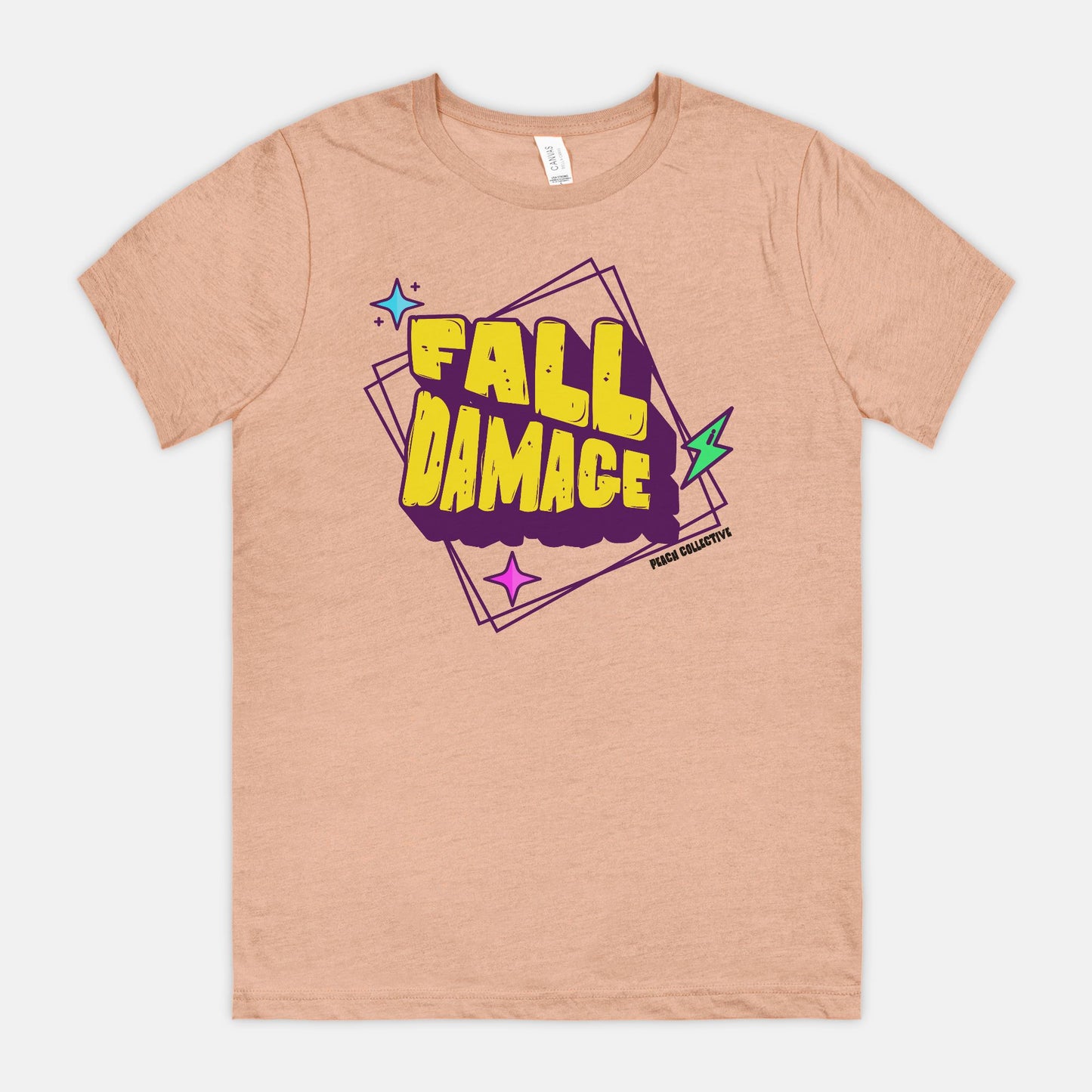 Fall Damage Bella Canvas Unisex Tee 3001CVC