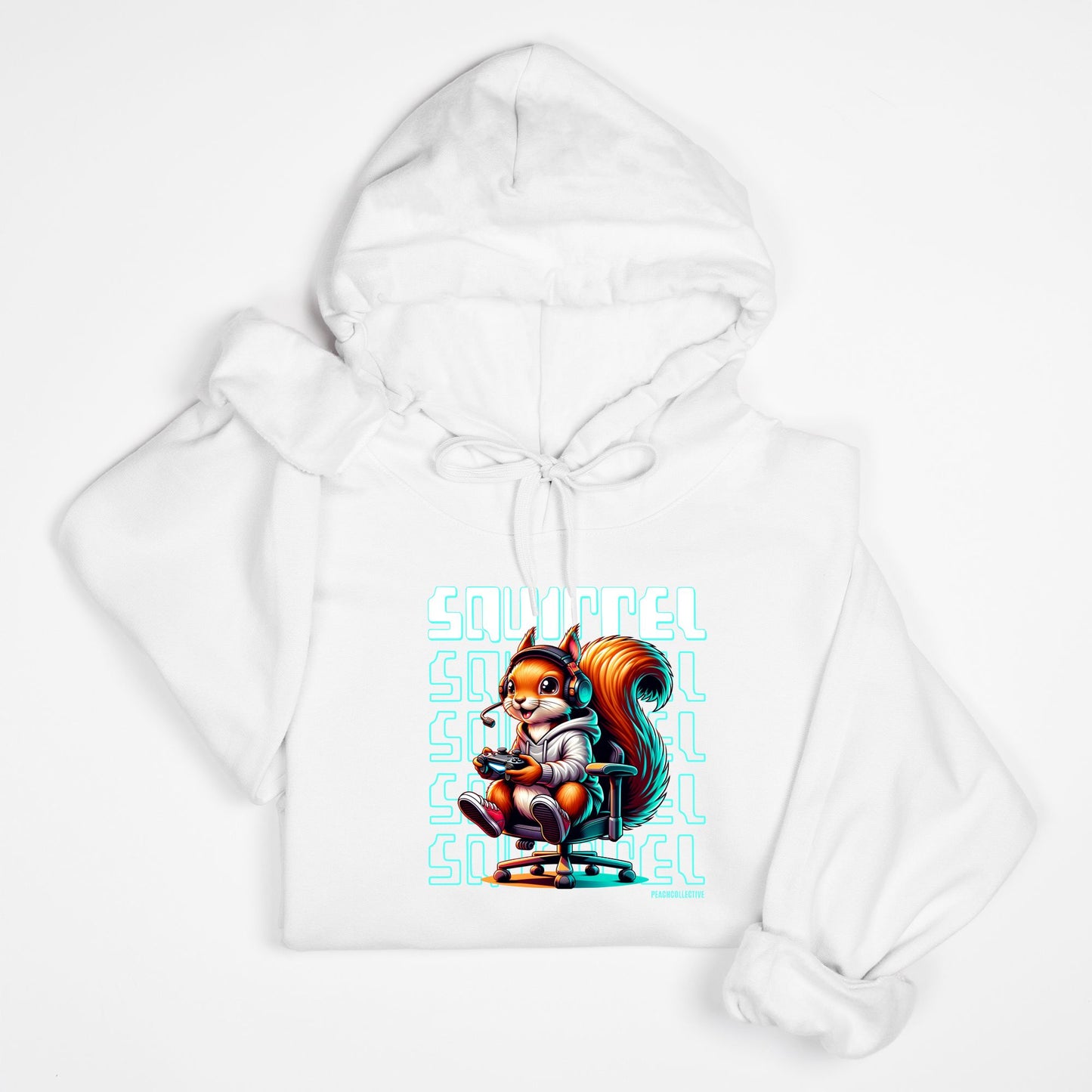 Squirrel Unisex Hooded Sweatshirt Gildan 18500