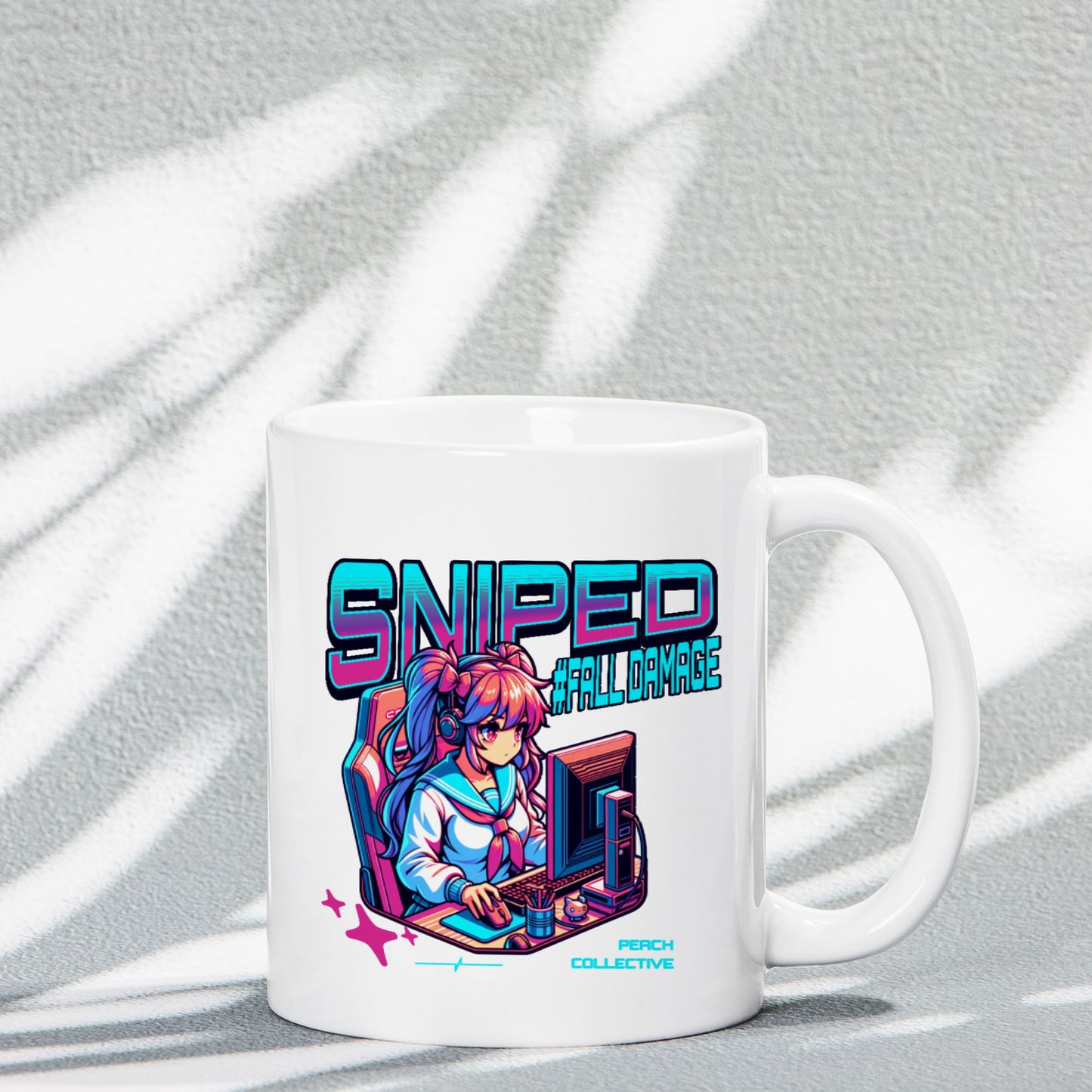 Sniped #FallDamage Mug 11oz