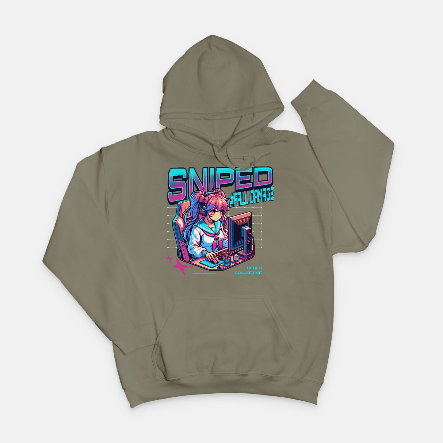 Sniped Unisex Hooded Sweatshirt Gildan 18500