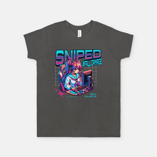 Sniped Bella Canvas Youth Unisex Jersey Short Sleeve Tee 3001Y