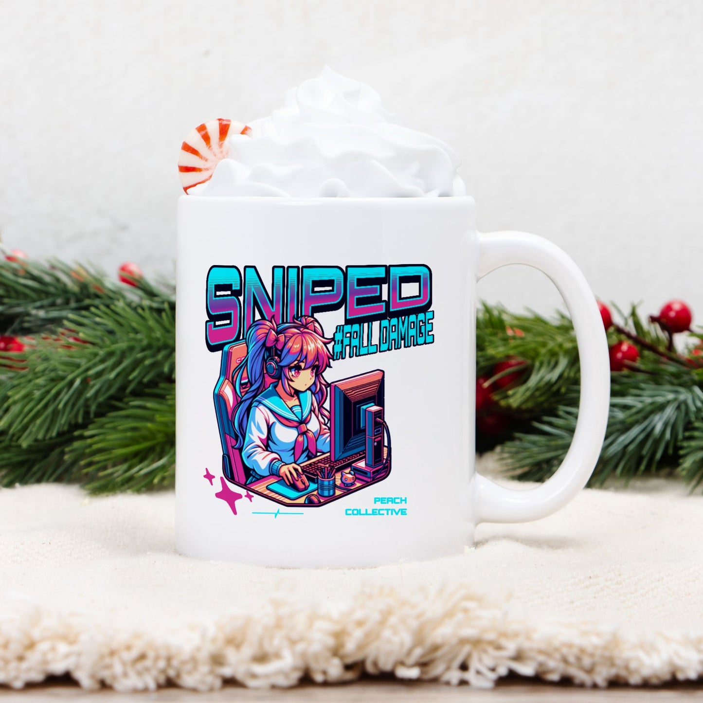 Sniped #FallDamage Mug 11oz