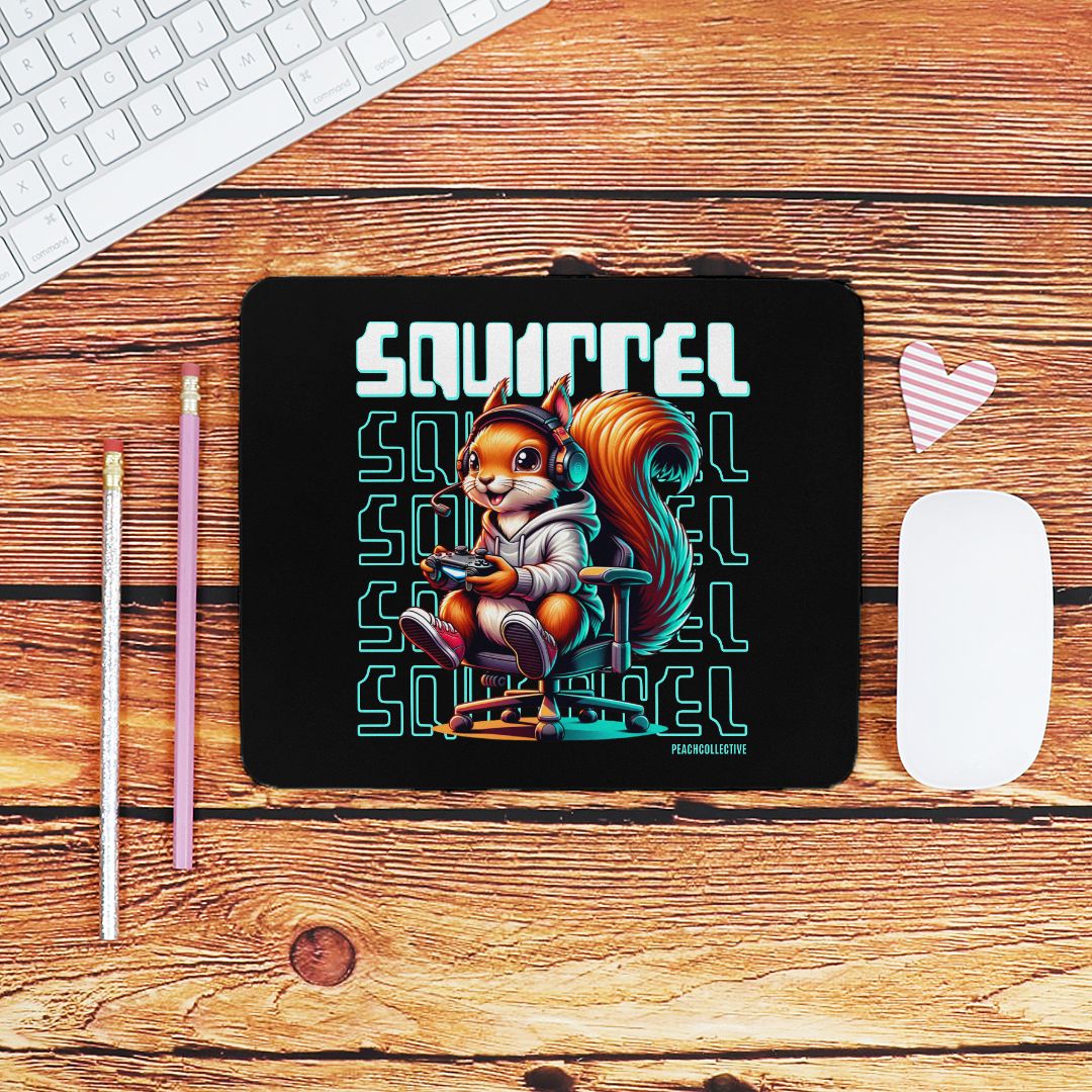 Squirrel Mouse Pad (Rectangle)