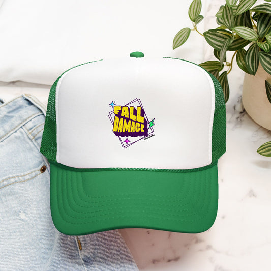 Fall Damage Foam Trucker Hat Otto 39-165