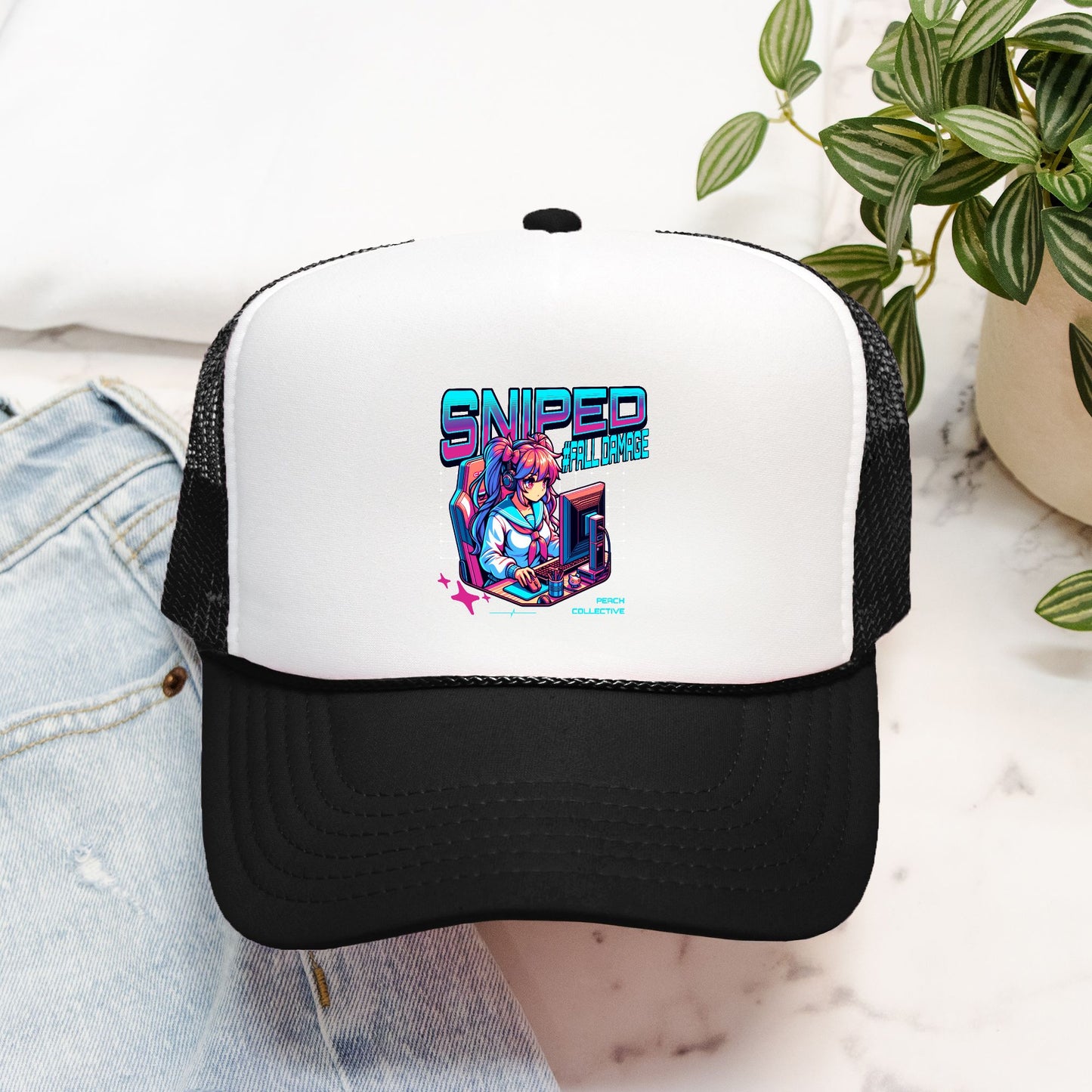 Sniped Foam Trucker Hat Otto 39-165