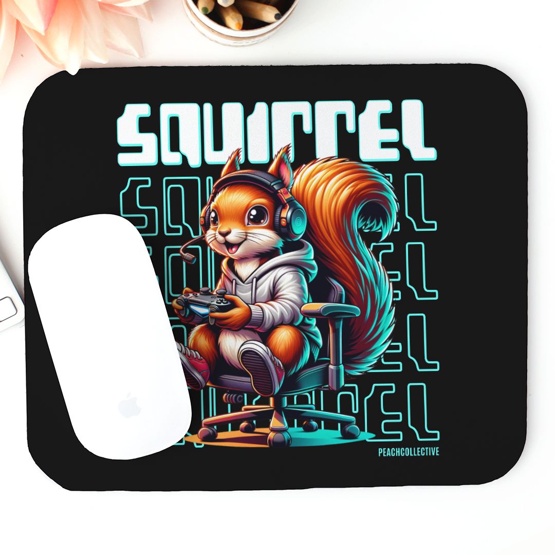 Squirrel Mouse Pad (Rectangle)