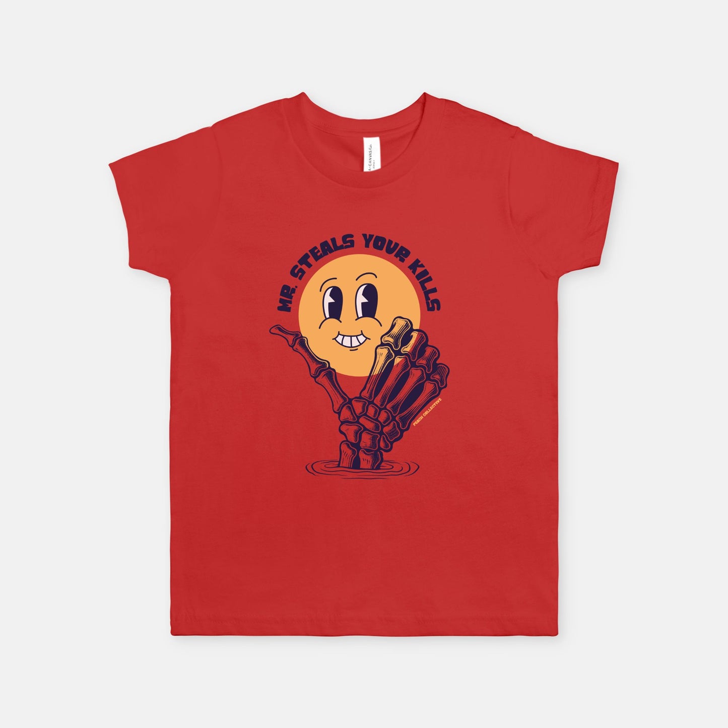 Mr. Steals Your Kills Bella Canvas Youth Unisex Jersey Short Sleeve Tee 3001Y