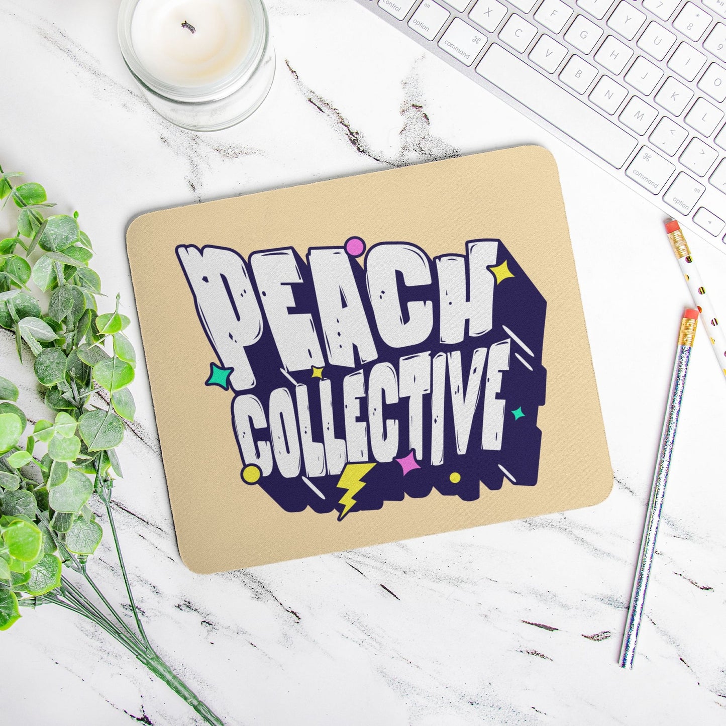Peach Collective Mouse Pad (Rectangle)