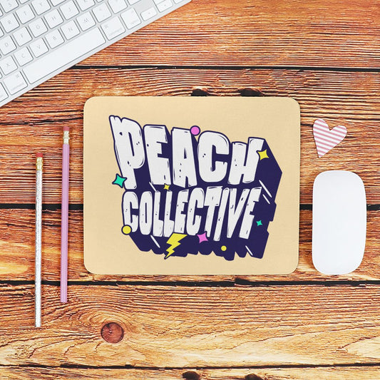 Peach Collective Mouse Pad (Rectangle)