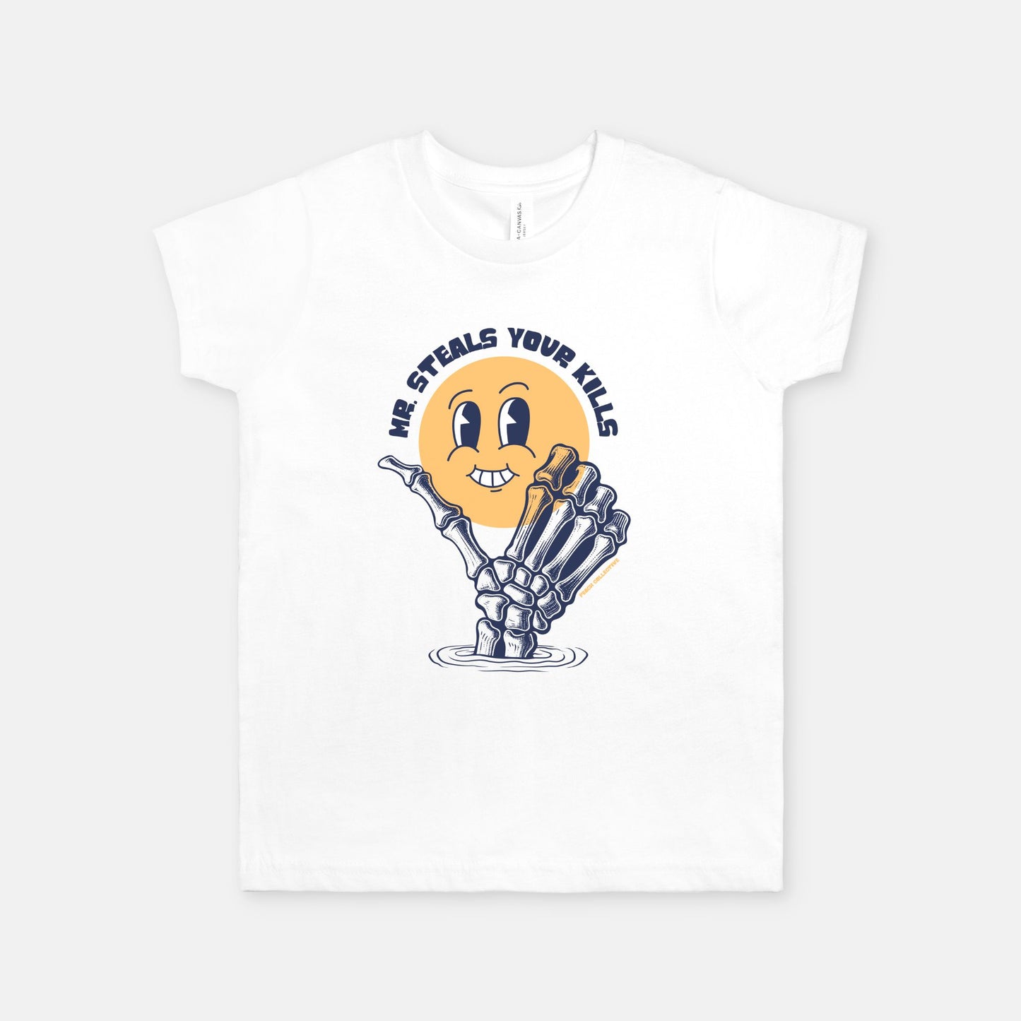 Mr. Steals Your Kills Bella Canvas Youth Unisex Jersey Short Sleeve Tee 3001Y