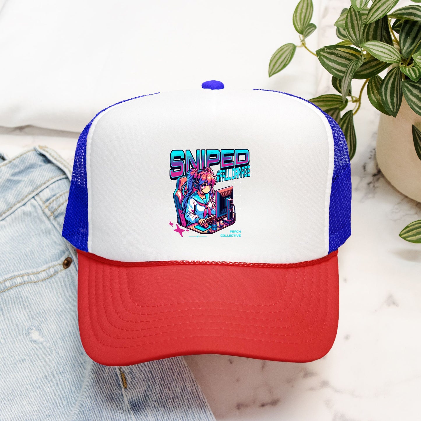 Sniped Foam Trucker Hat Otto 39-165