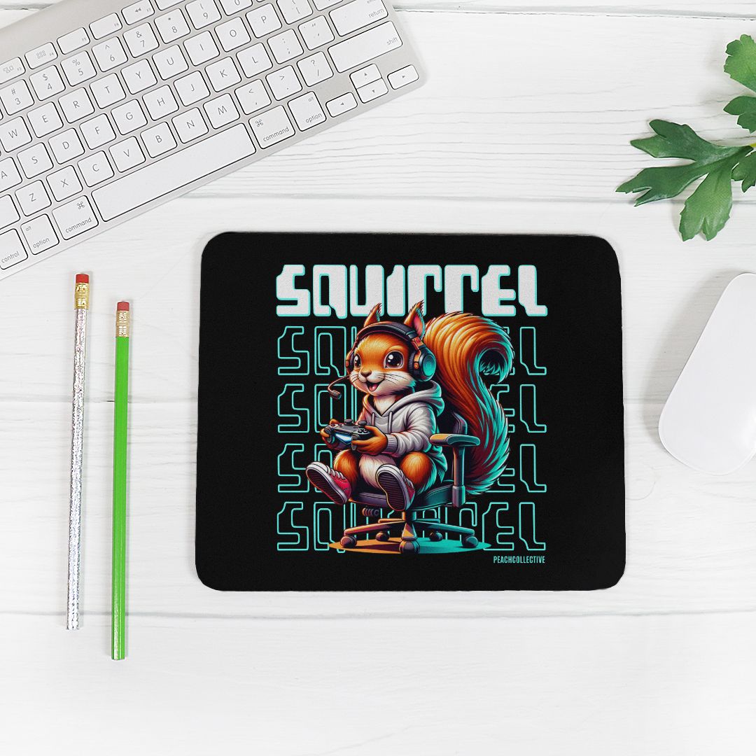 Squirrel Mouse Pad (Rectangle)
