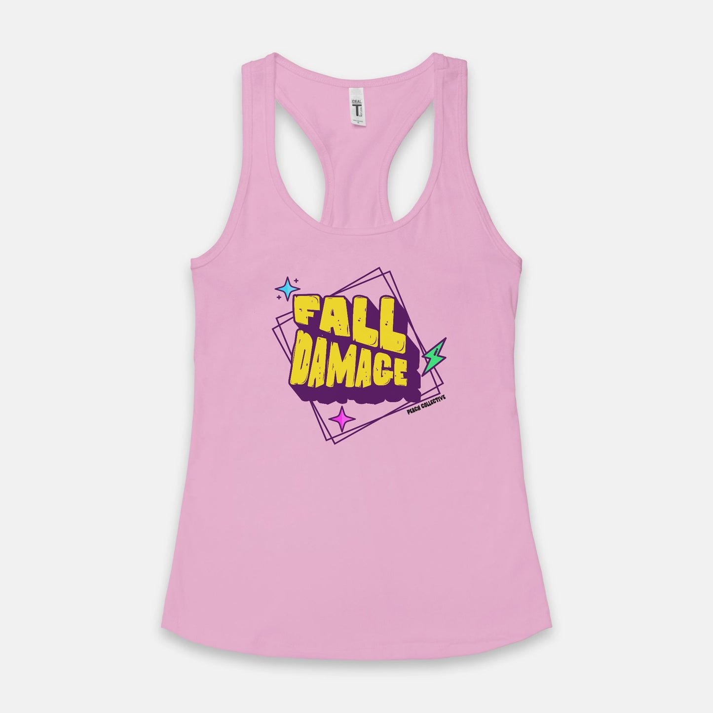 Fall Damage Women's Racerback Tank Next Level 1533