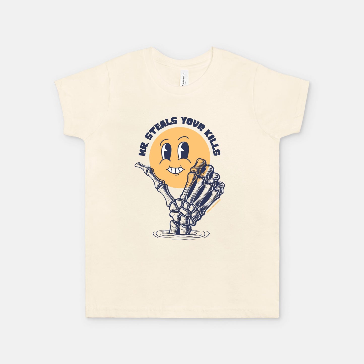 Mr. Steals Your Kills Bella Canvas Youth Unisex Jersey Short Sleeve Tee 3001Y