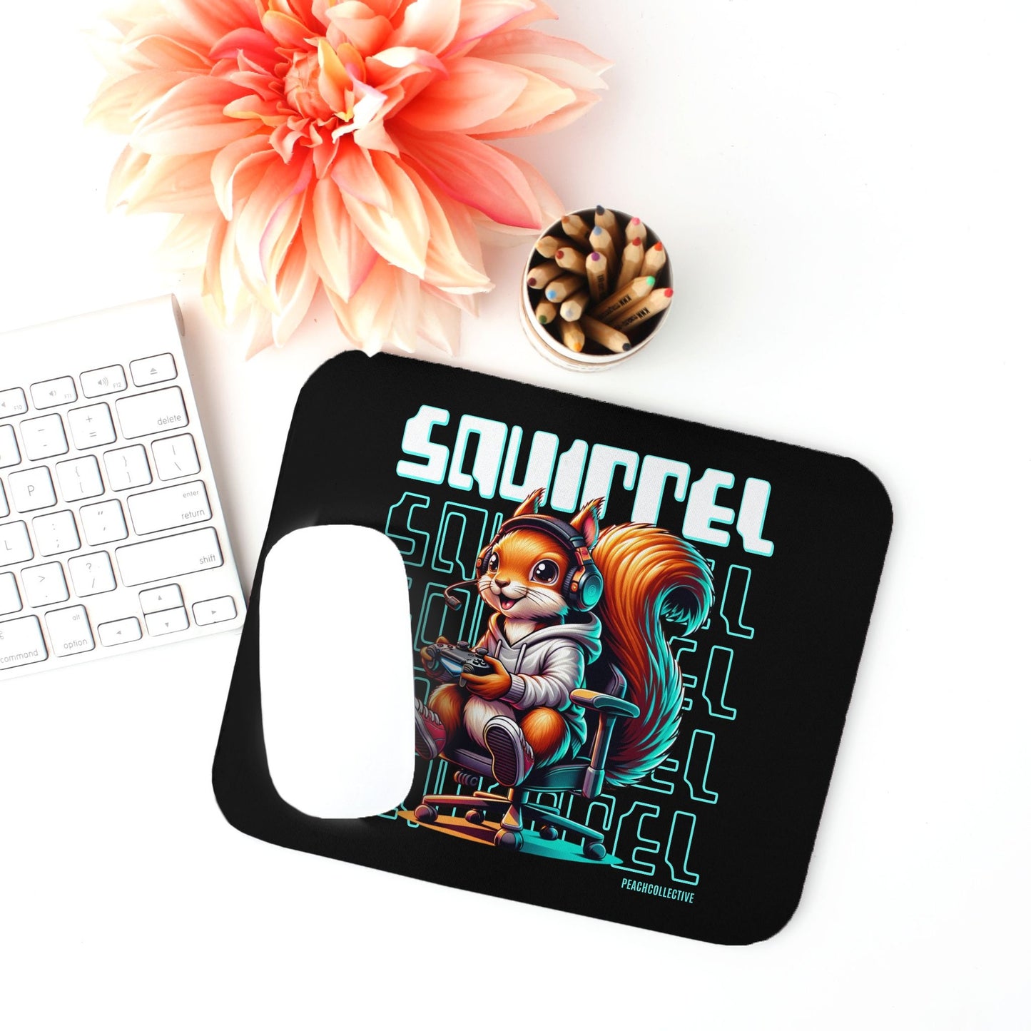 Squirrel Mouse Pad (Rectangle)