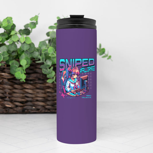 Sniped #FallDamage Thermal Tumbler 16 oz.