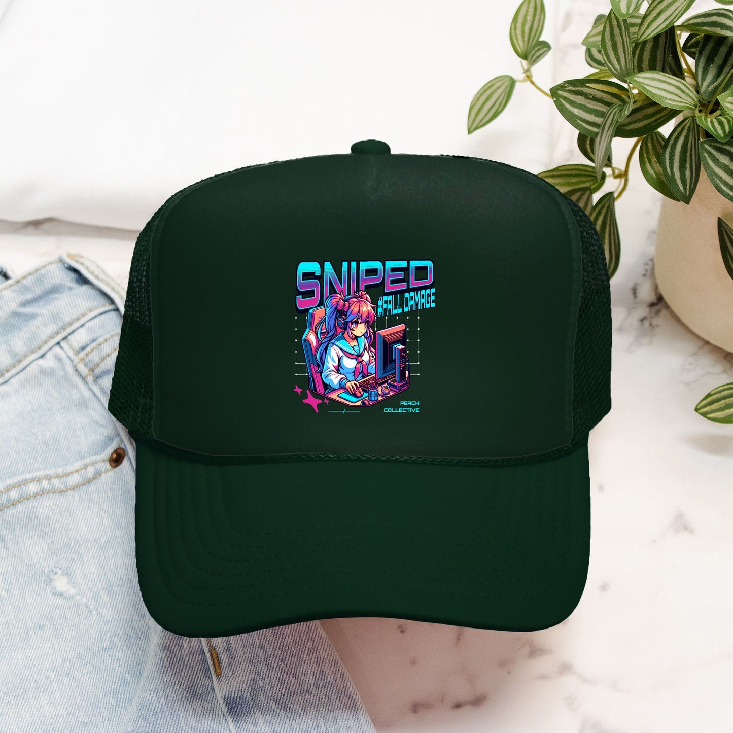 Sniped Foam Trucker Hat Otto 39-165
