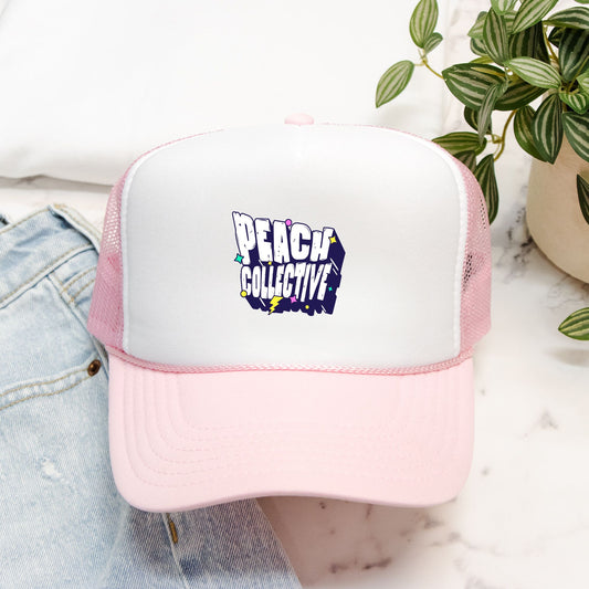 Retro Peach Collective Foam Trucker Hat Otto 39-165