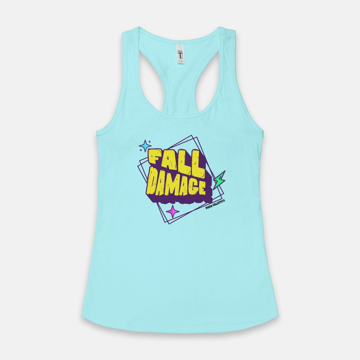 Fall Damage Women's Racerback Tank Next Level 1533