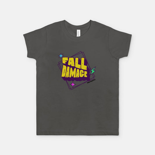 Fall Damage Bella Canvas Youth Unisex Jersey Short Sleeve Tee 3001Y