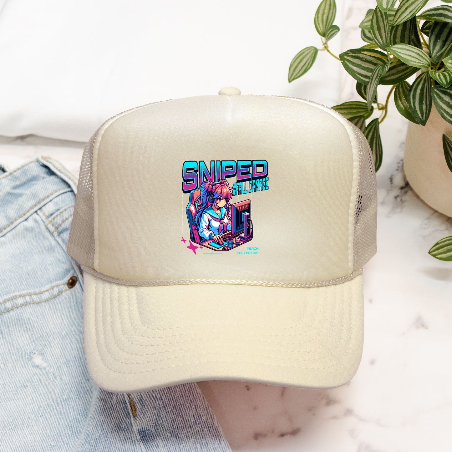 Sniped Foam Trucker Hat Otto 39-165