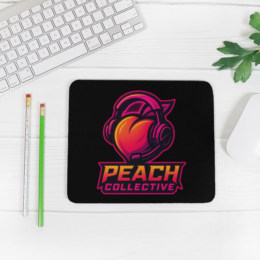 Peach Collective Mouse Pad (Rectangle)