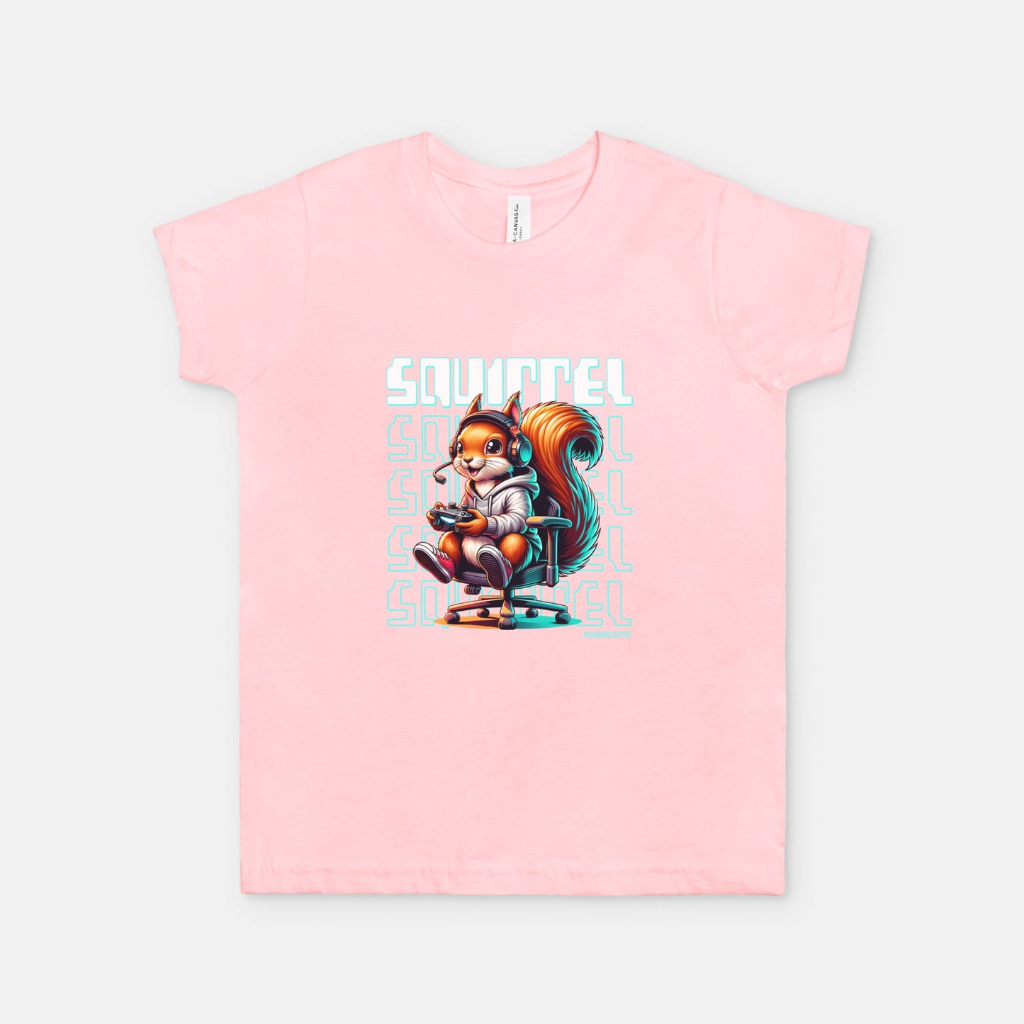 Squirrel Bella Canvas Youth Unisex Jersey Short Sleeve Tee 3001Y