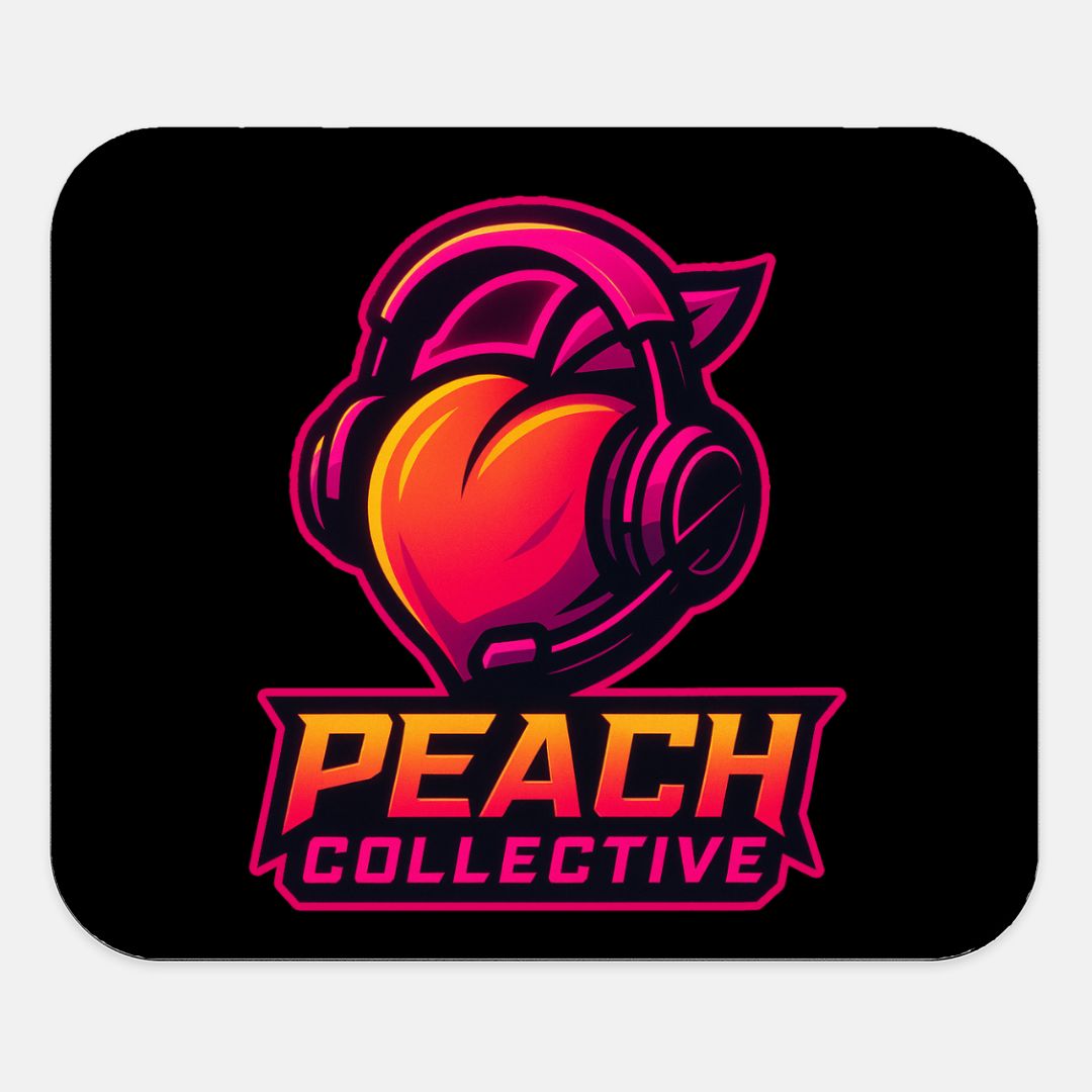 Peach Collective Mouse Pad (Rectangle)