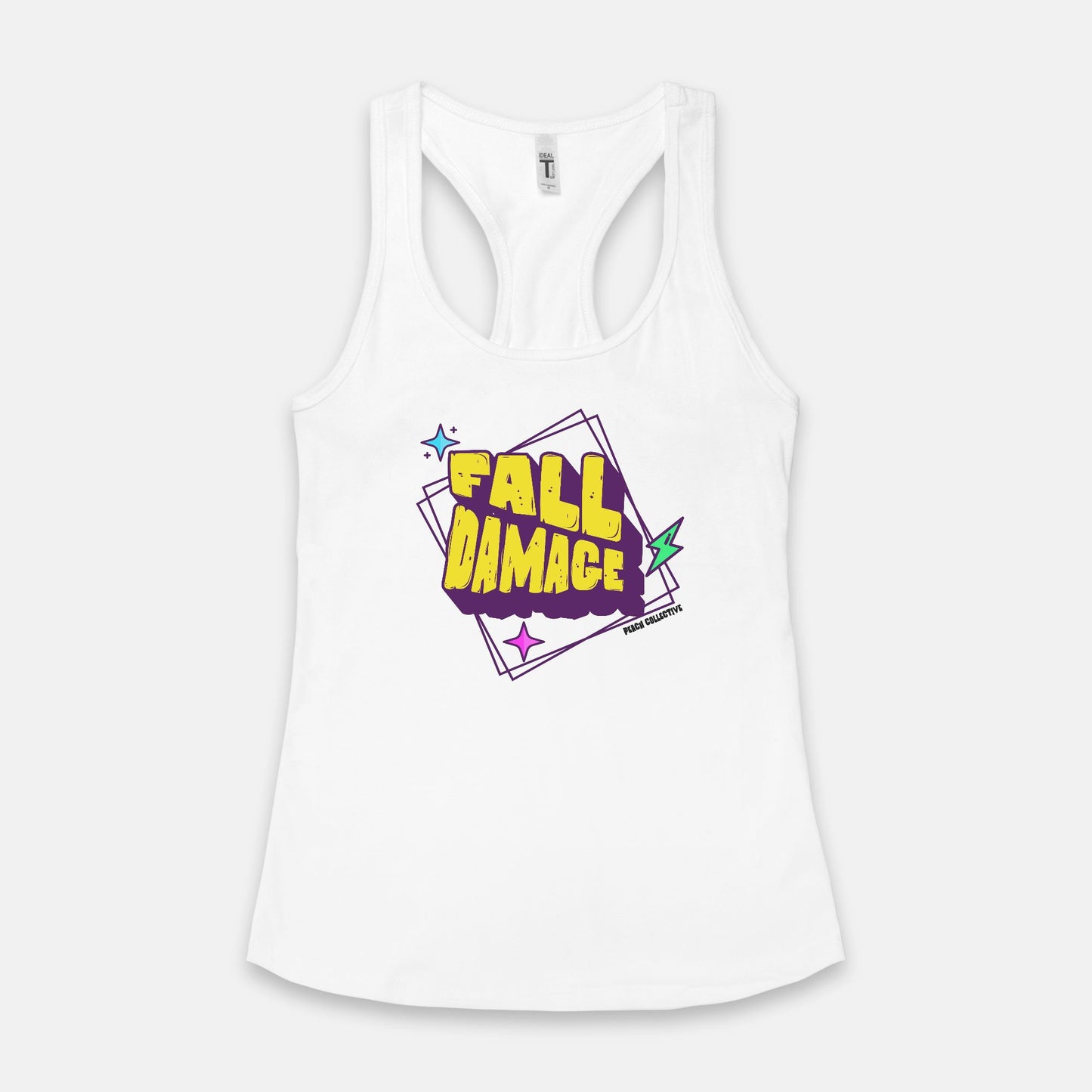 Fall Damage Women's Racerback Tank Next Level 1533